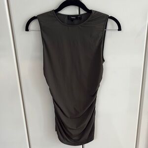 Theory Women's Sleeveless Top - Olive